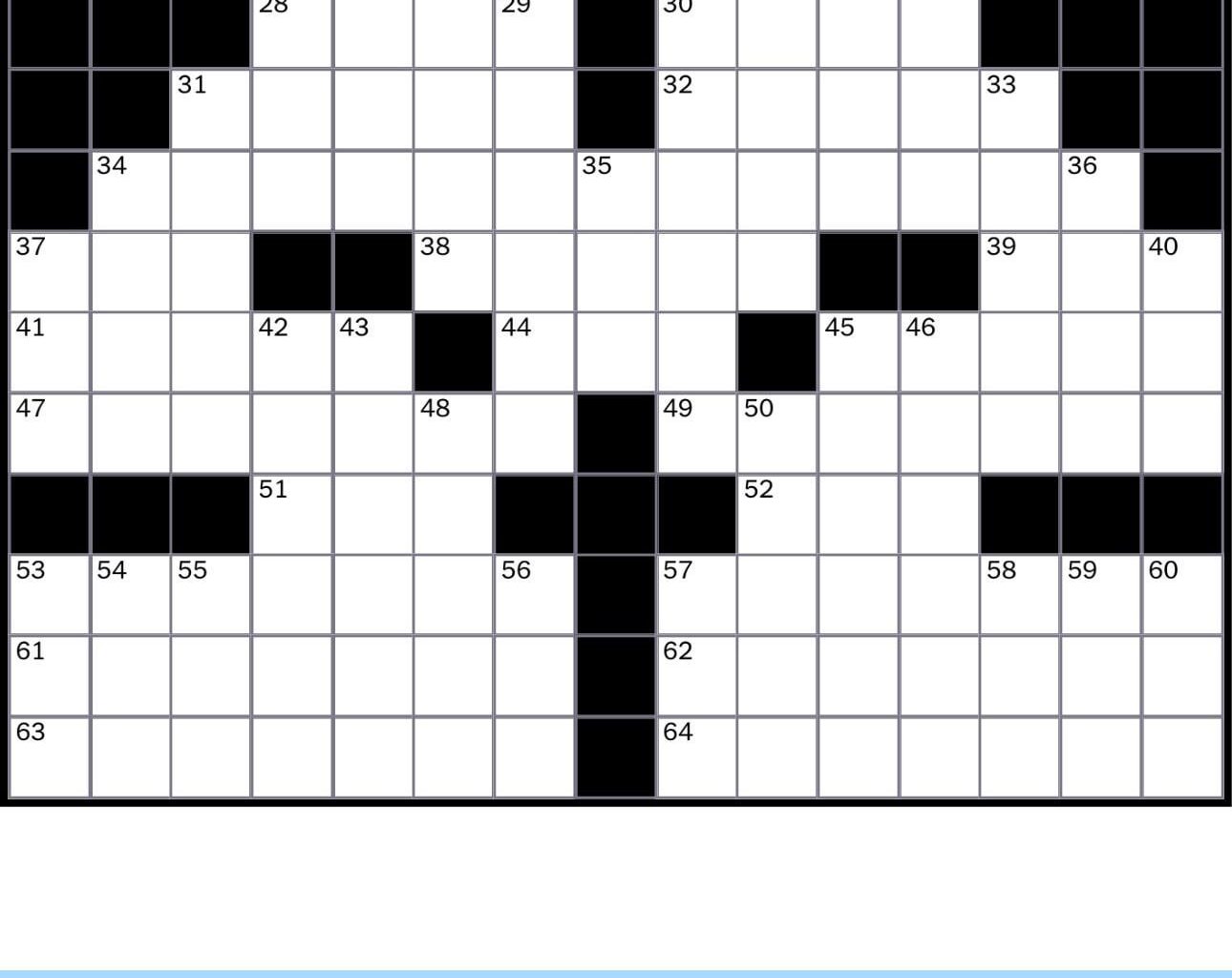 NYT crossword today, and don’t anyone forget it