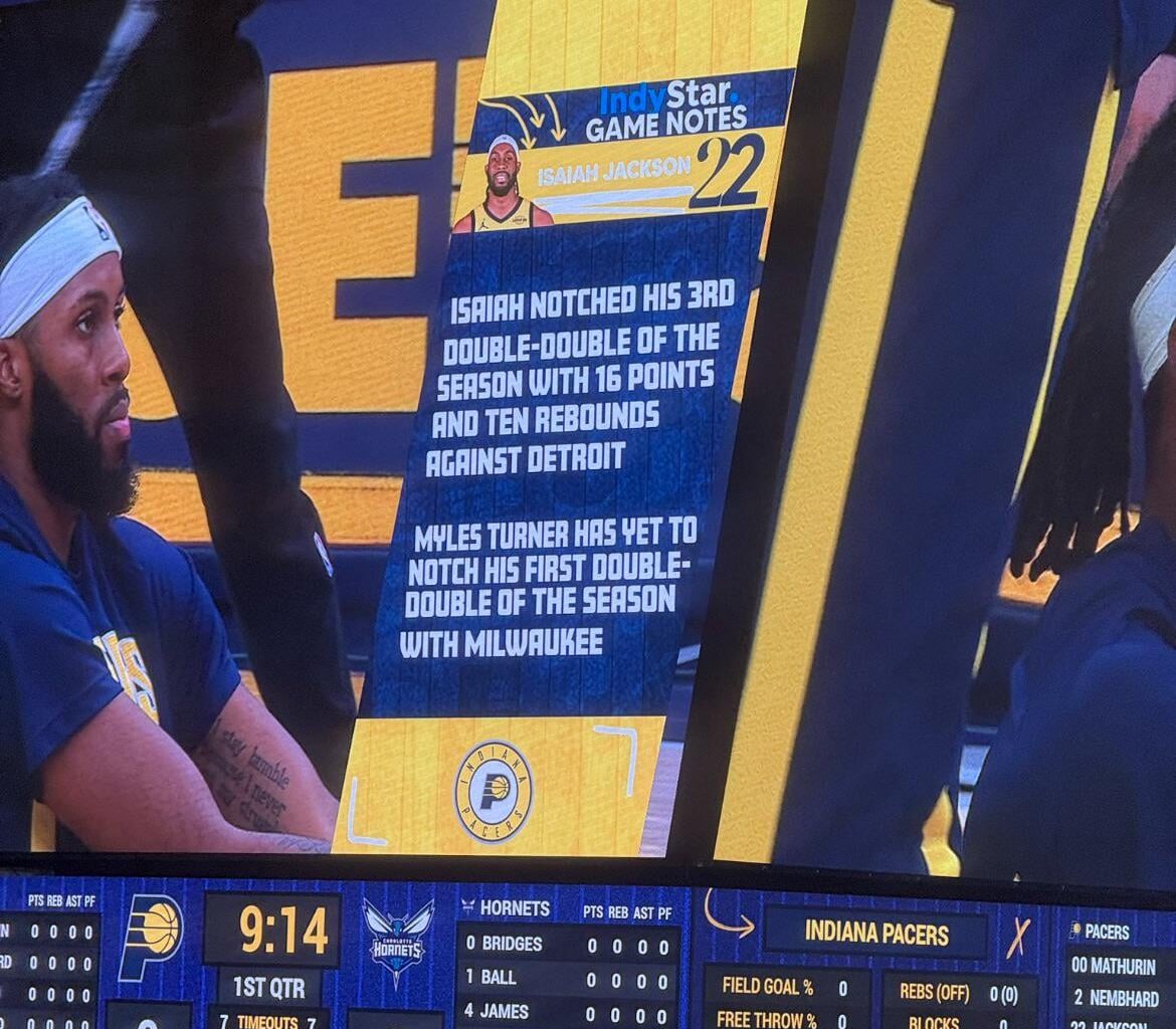 Pacers keeping it classy
