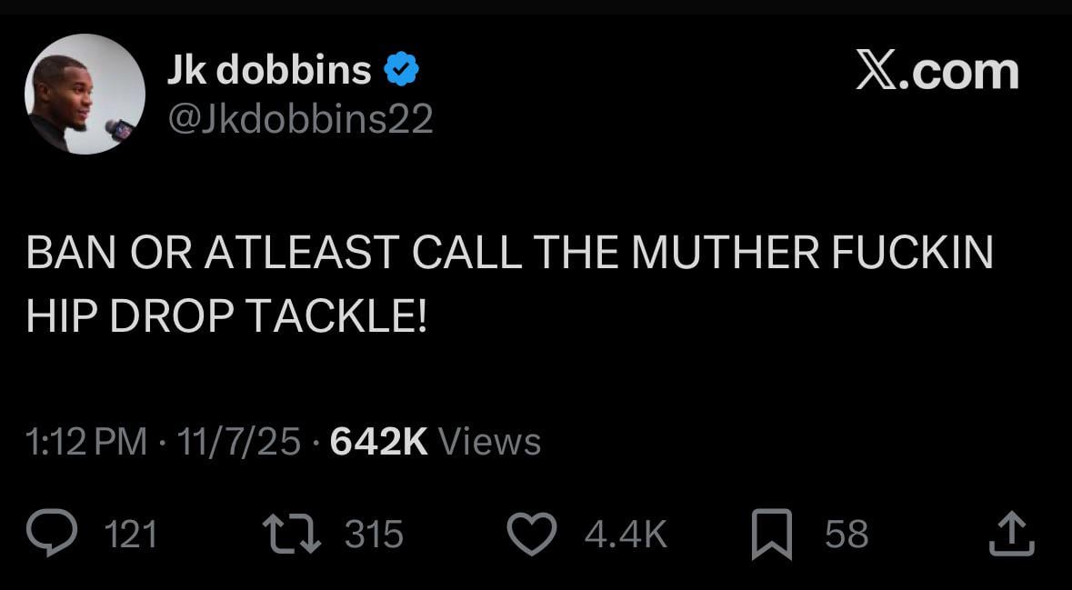 [JK] BAN OR ATLEAST CALL THE MUTHER FUCKIN HIP DROP TACKLE!