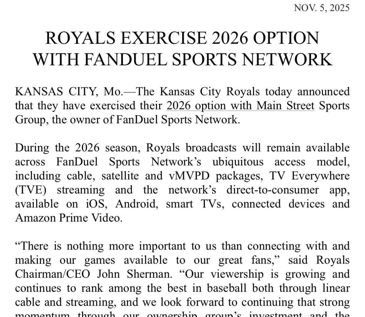 FanDuel TV for 2026
