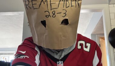Falcons fan living in Boston going to my first game at Gillette