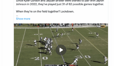 Brisker strongly hints that Jaylon and Kyler are playing Friday