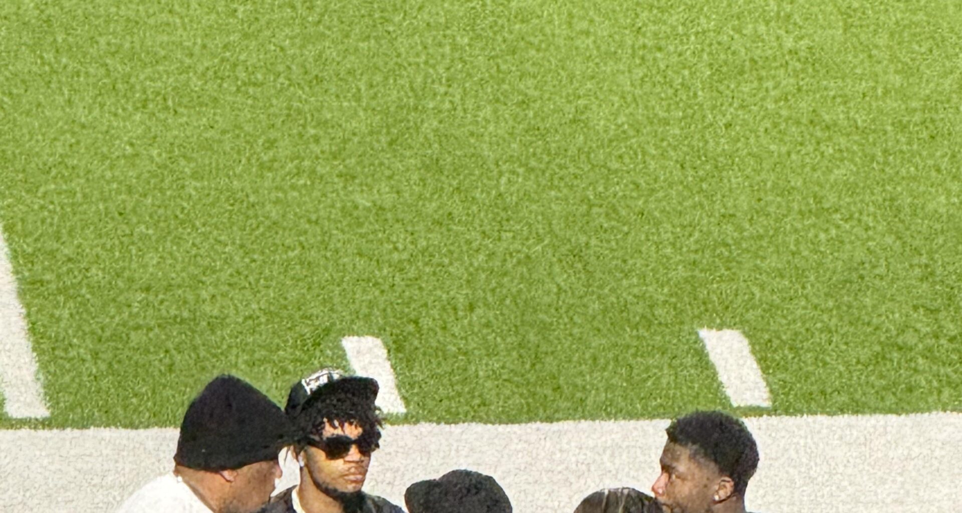 Just Tank Dell at a local high school football game.