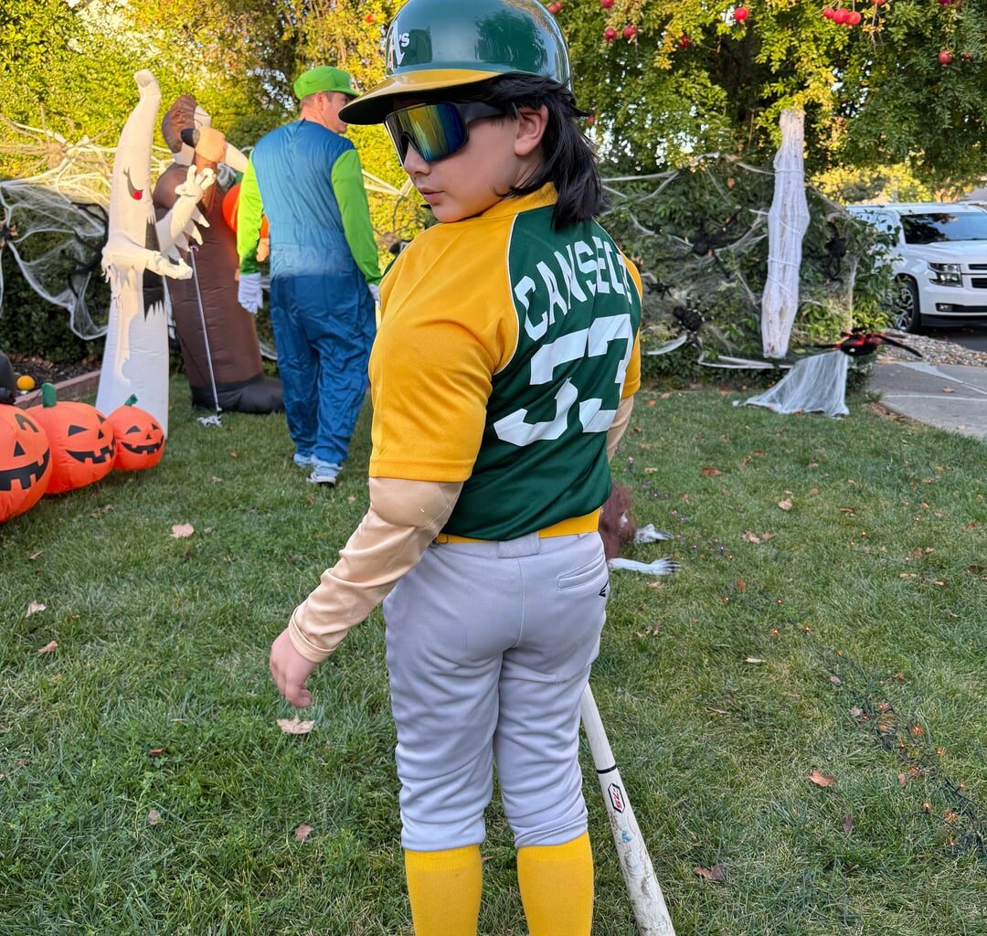 My sons Halloween costume