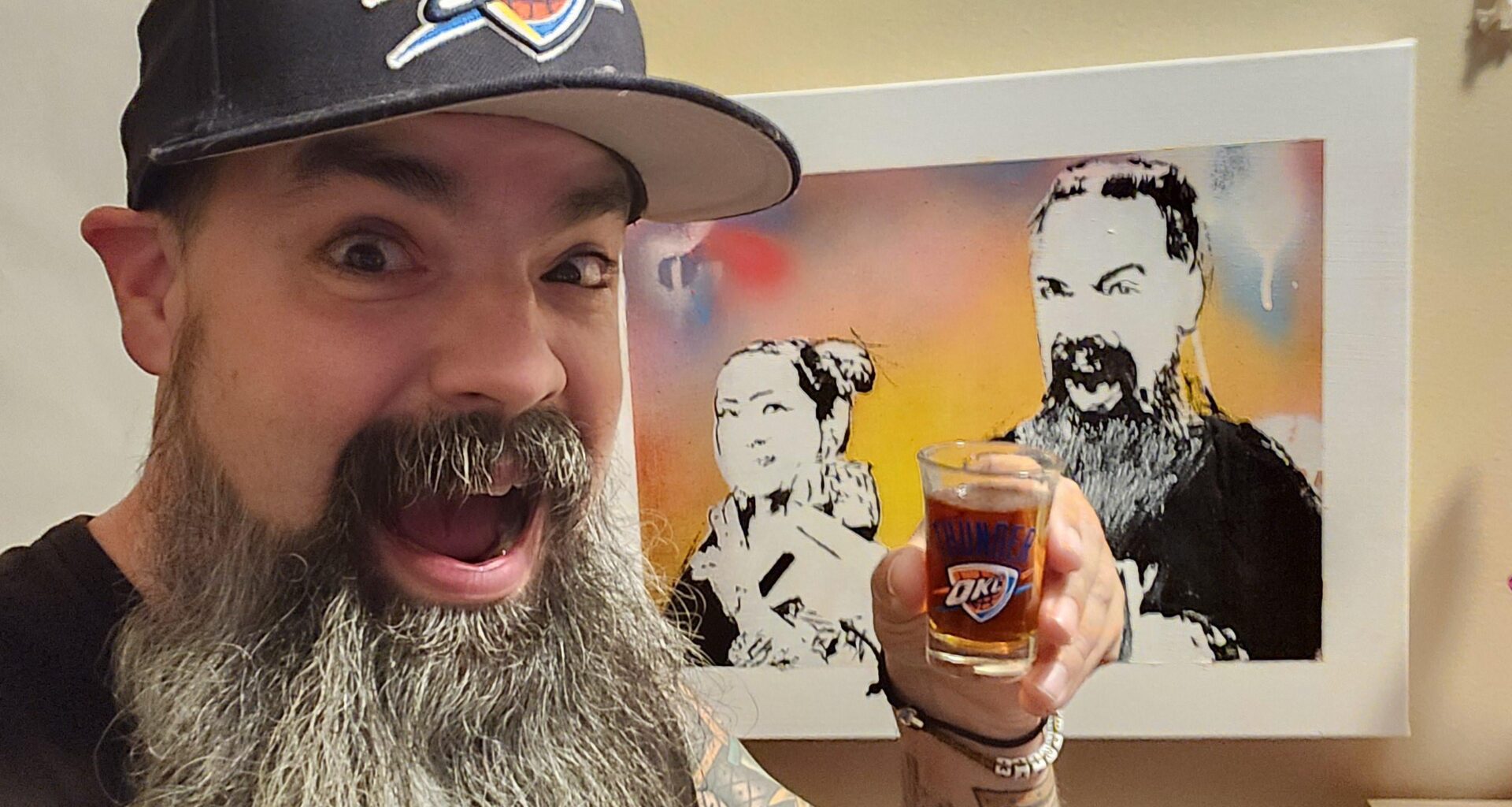 OKC Victory Shot #15 of the 25'-26' Season! 🌩💙🤴💙🌩