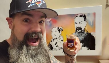 OKC Victory Shot #15 of the 25'-26' Season! 🌩💙🤴💙🌩