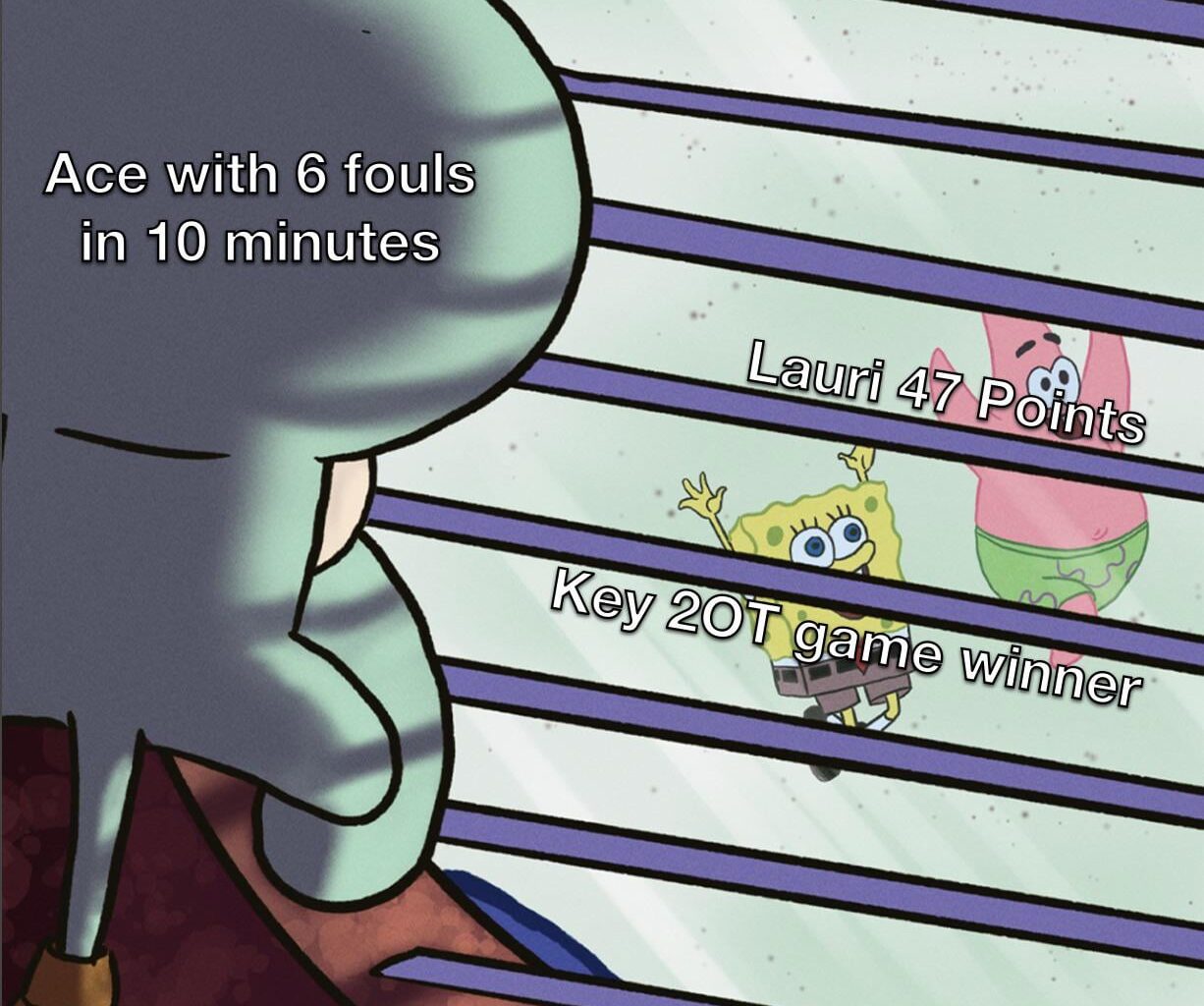 Felt bad for Ace last night