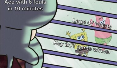 Felt bad for Ace last night