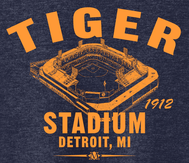 TIGER 1912 STADIUM DETROIT. !!!