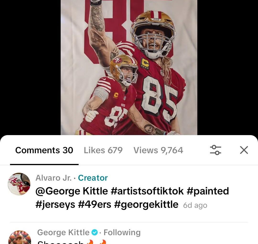 1st Niner to finally see one of my paintings