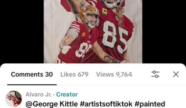 1st Niner to finally see one of my paintings