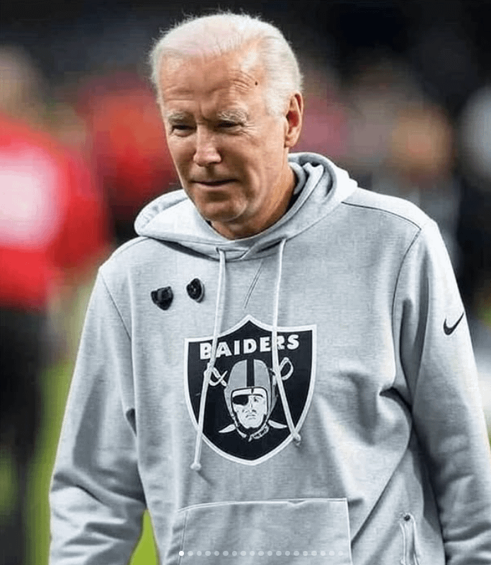 Pete Carroll coaching the Raiders