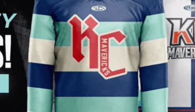 KC Mavericks Affiliation Night sweaters are based on the Winter Classic sweaters