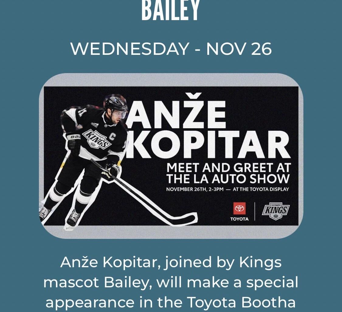 Meet and greet with Kopi coming to the LA Auto Show