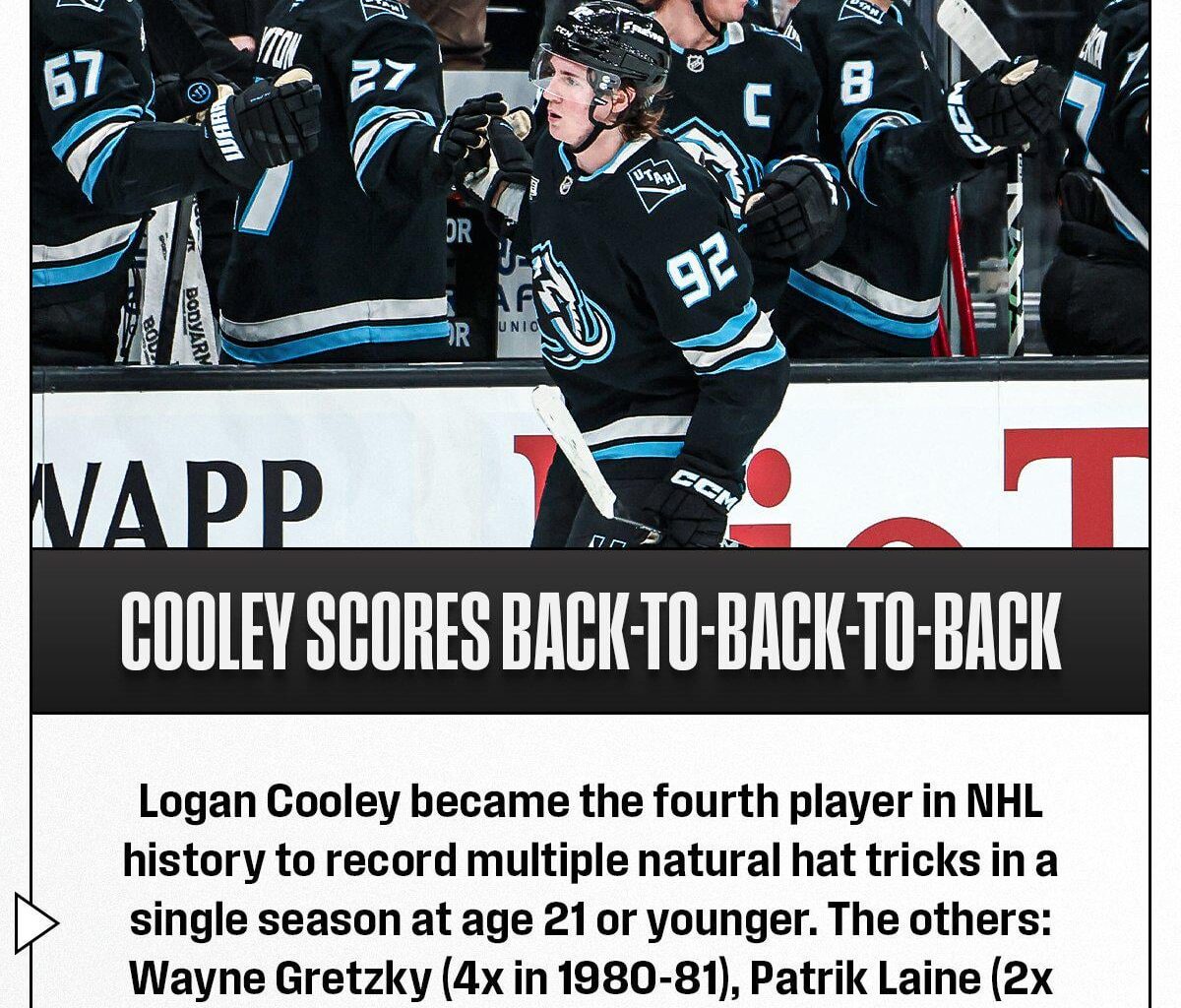 Logan Cooley is a stud!