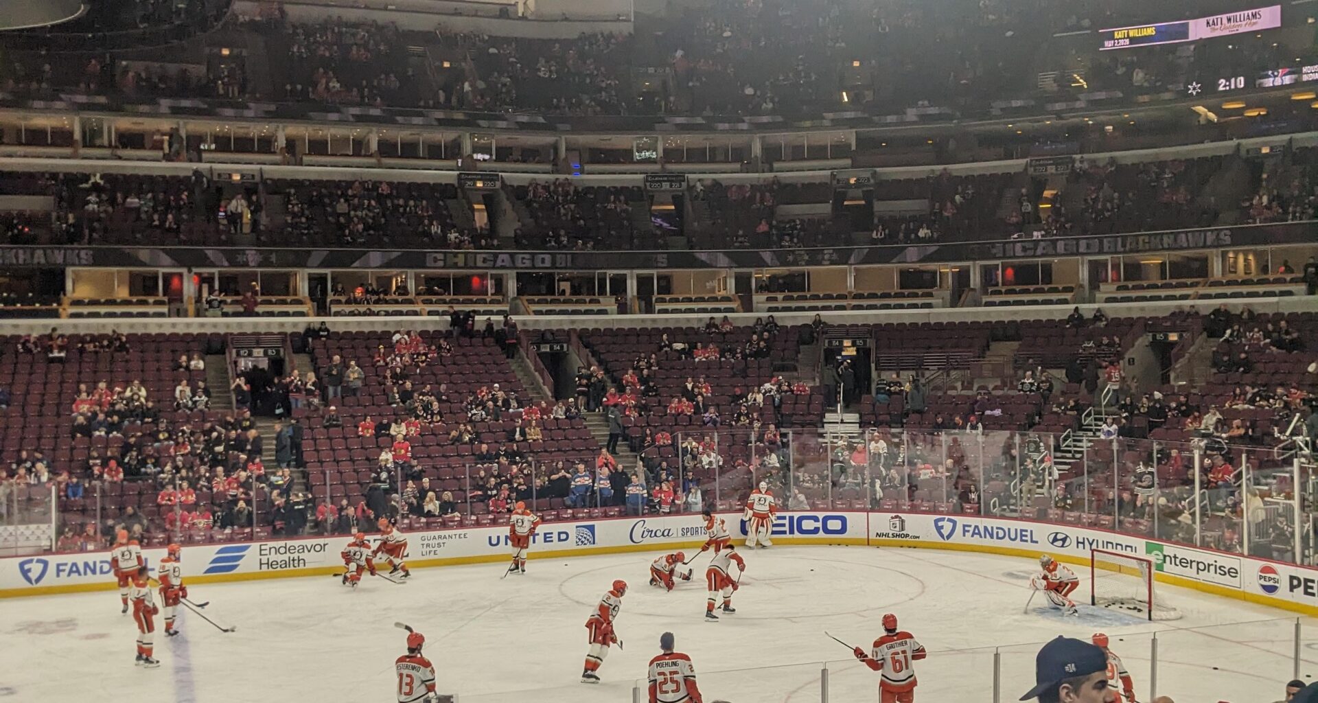 Checking in from enemy territory