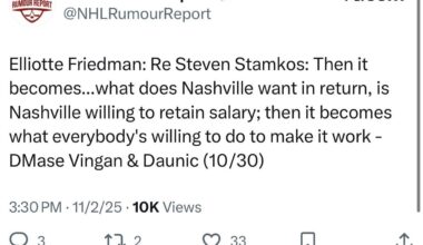 lots of noise around stamkos the last few days