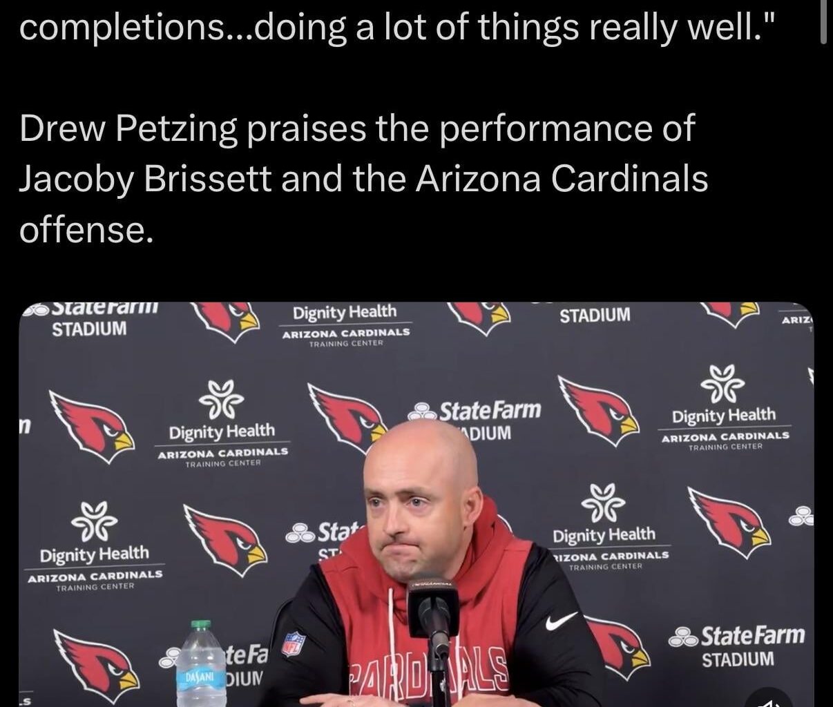 Why the hell is this man talking as if we're 7-3