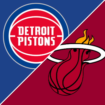 [Game Thread] Detroit Pistons (15-4) @ Miami Heat (13-6) - 11/29 8:00 pm ET