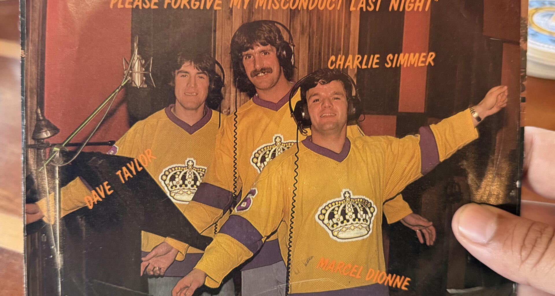 Came across this gem of a 45 at a record store. Does anyone have the story behind this?