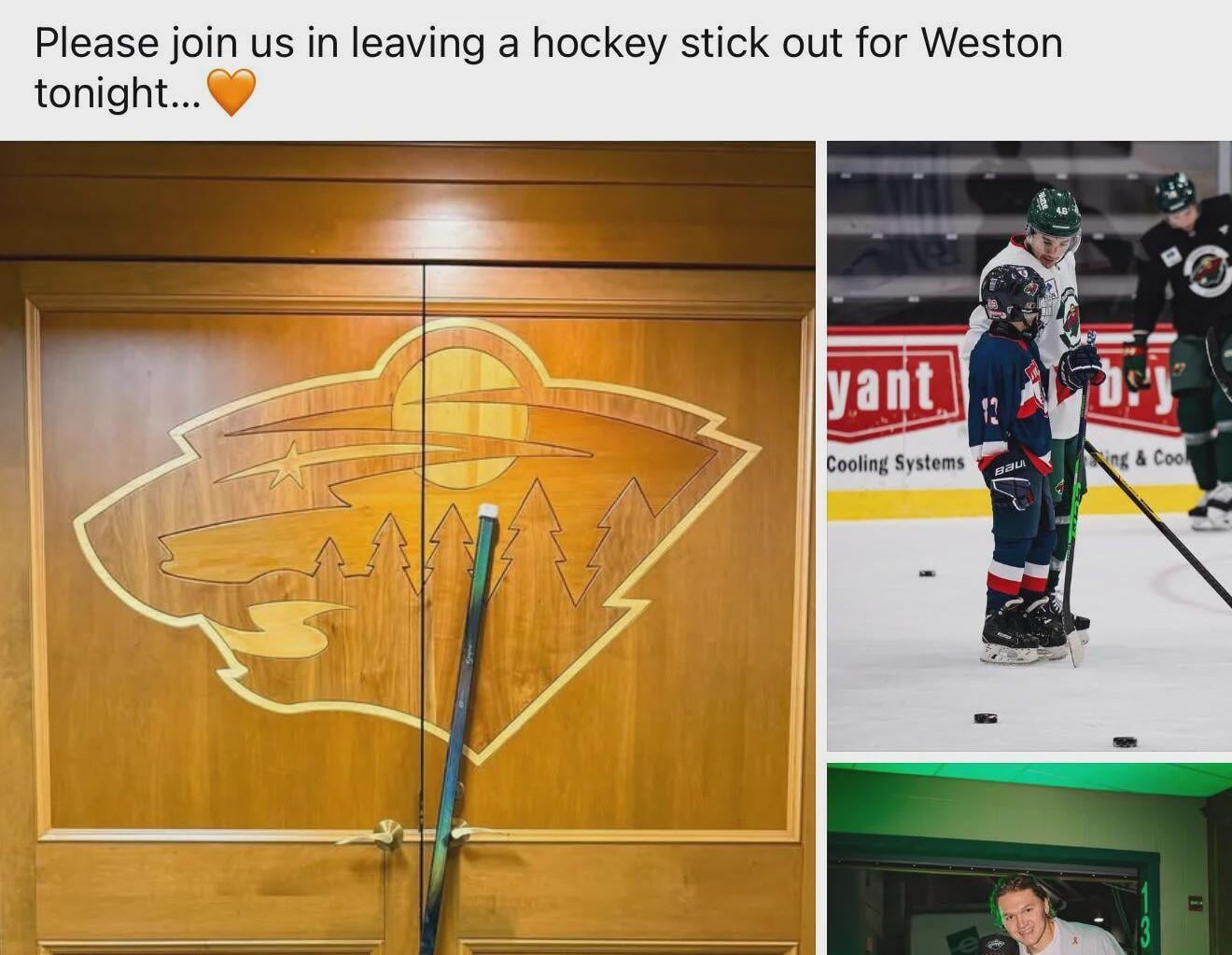 Weston fought one hell of a battle. F*ck cancer so much. If you have a stick, go sticks out for Weston tonight. RIP bud.
