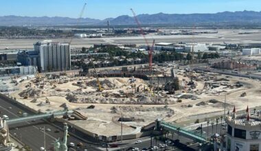 [Hayes] Some progress being made on the Las Vegas A’s stadium.