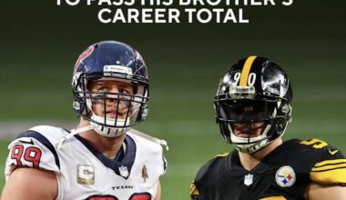 TJ sits with 114 while his brother has 114.5