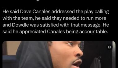 [Kaye] Dowdles comments on play calling