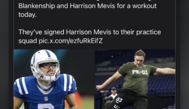 Rams reportedly brought in Blankenship in addition to Mevis