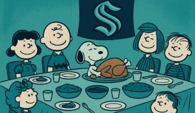 Thankful for our very own NHL Seattle Kraken today....