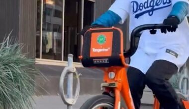 Toronto Mayor Olivia Chow isn't a sore loser! The mayor made good on her World Series bet with L.A. Mayor Karen Bass and rode around Toronto wearing a Dodgers jersey after the Blue Jays lost the championship