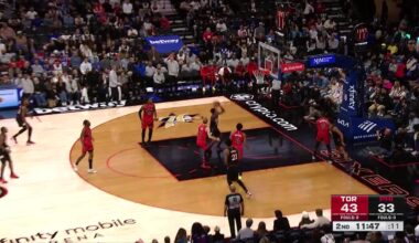 [Highlight] VJ Edgecombe Beats Dick Off the Dribble and Finishes Hard with Two Hands