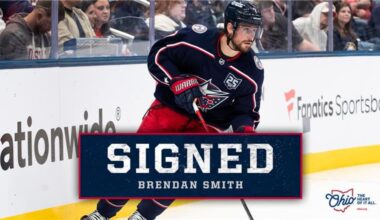 Blue Jackets sign D Brendan Smith to one-year, two-way contract