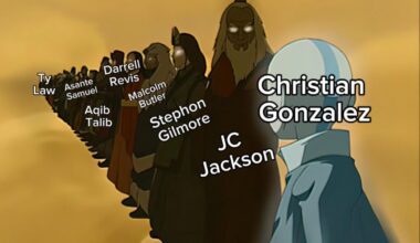 We really develop/have had the Best CBs in the league over the years😤