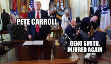 How is Geno still allowed to play?