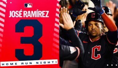 Player of the Week (Week of 11/10): José Ramírez