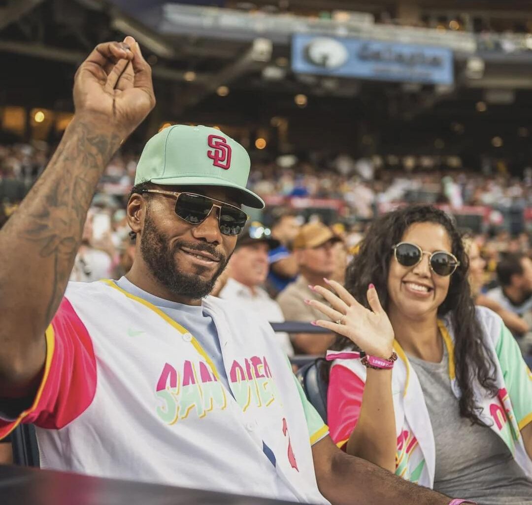 Kawhi to Ballmer today: ""What It do, Baby?"