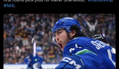 Asking price for Sherwood is a 1st and a prospect (Pagnotta) [The Sheet]