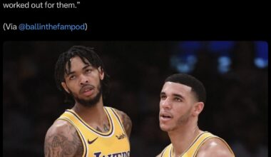Excuse me, Lonzo?