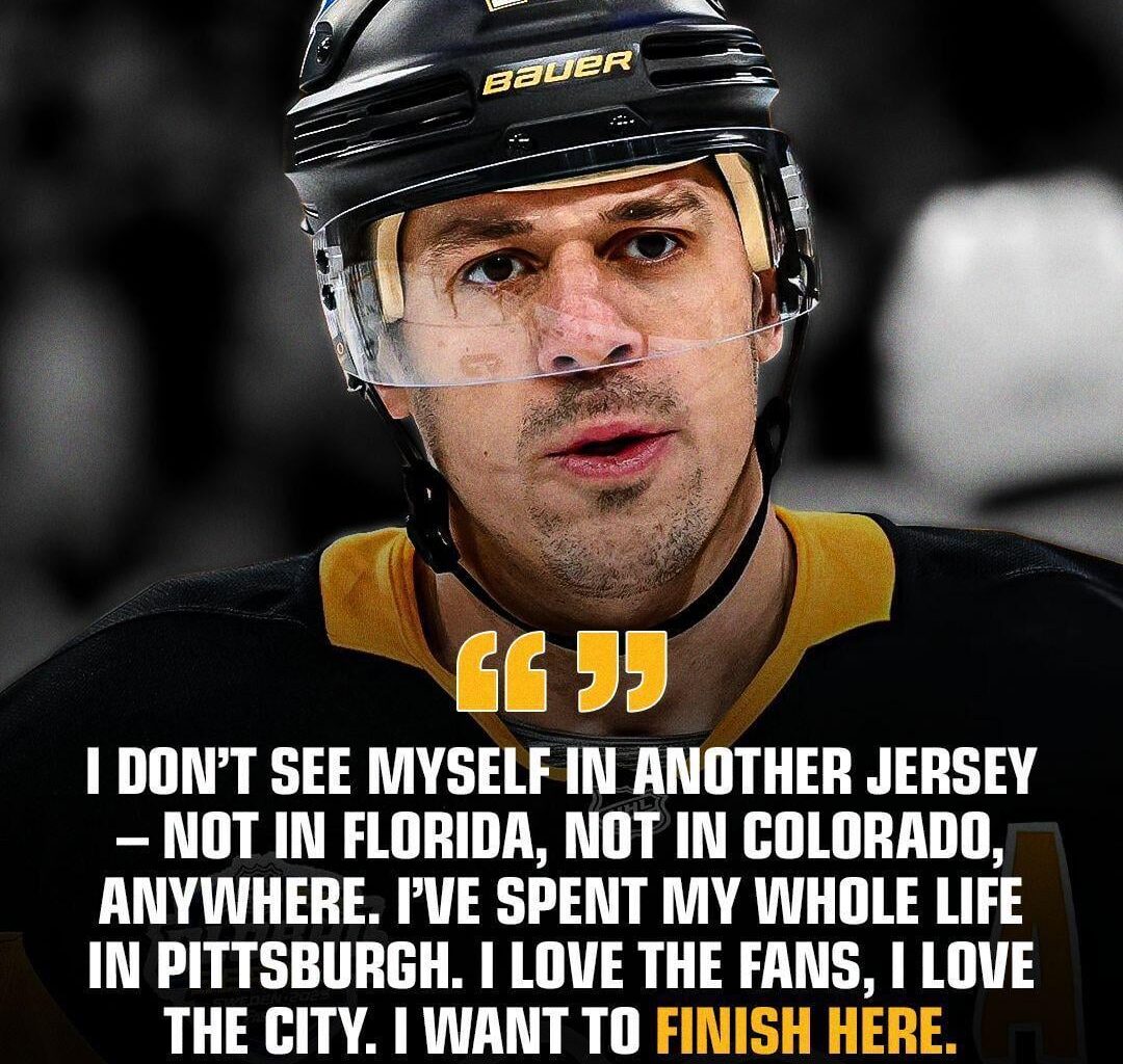 Evgeni Malkin is ONLY interested in playing hockey if it's with the Pittsburgh Penguins 🫣🔥
