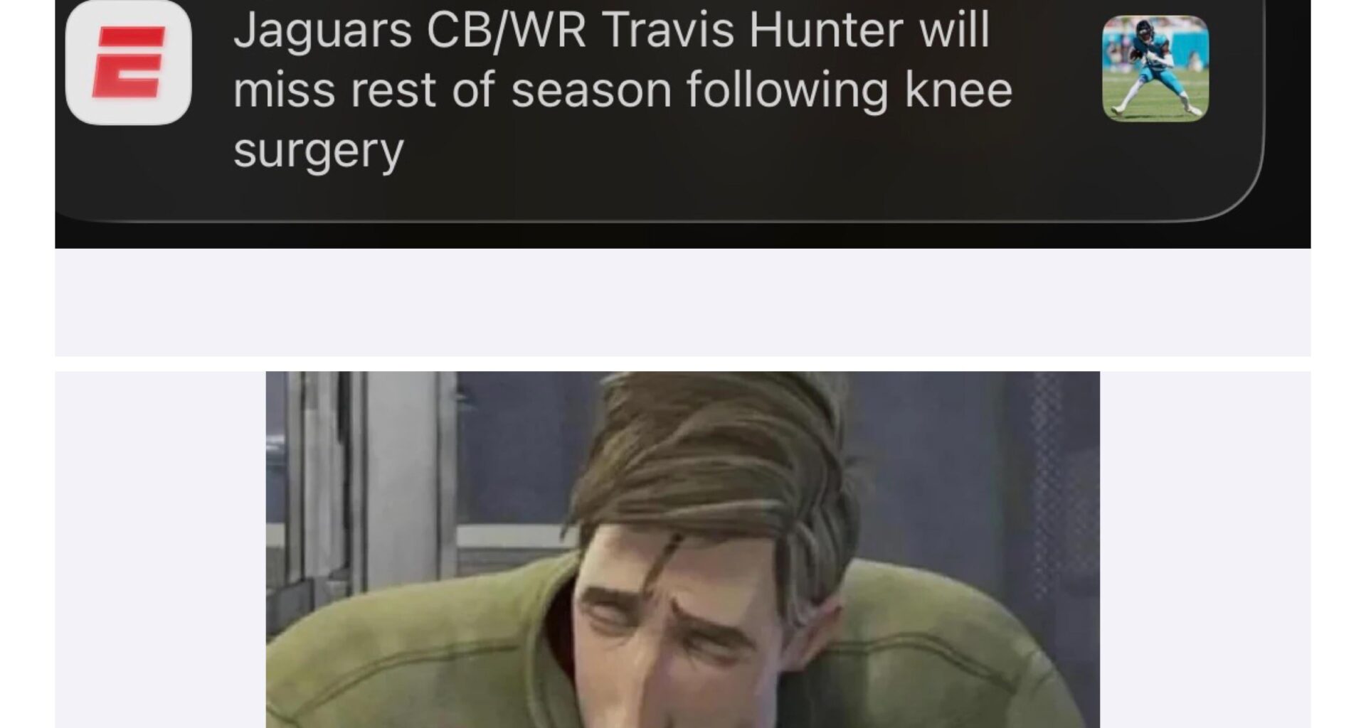 Poorly edited meme but my goodness we cannot have anything