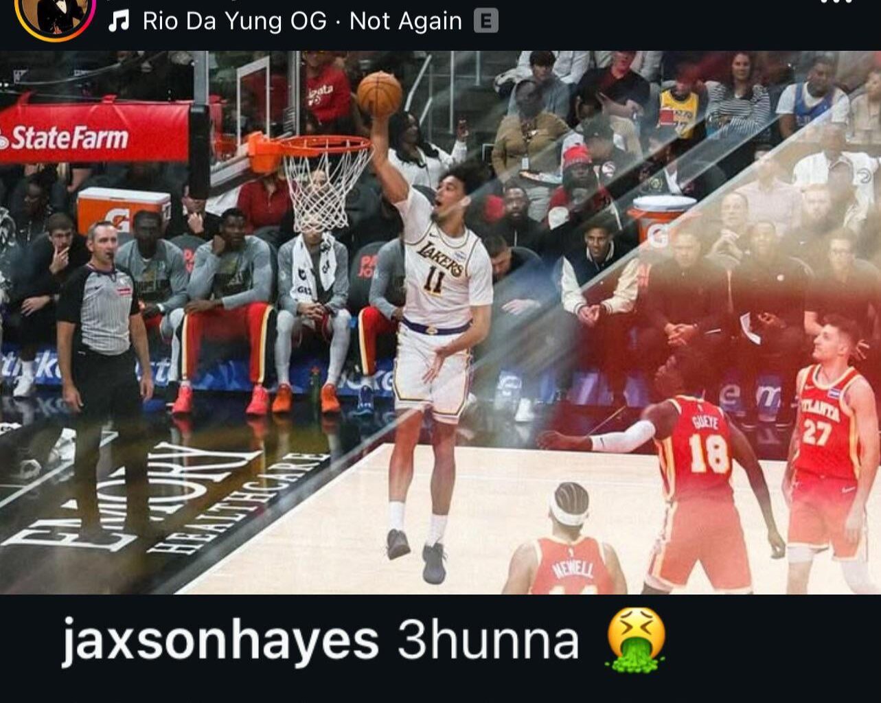 Luka's comment on Jax's post 💀