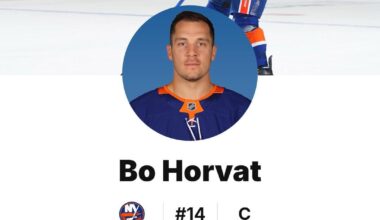 I miss Bo Horvat so much