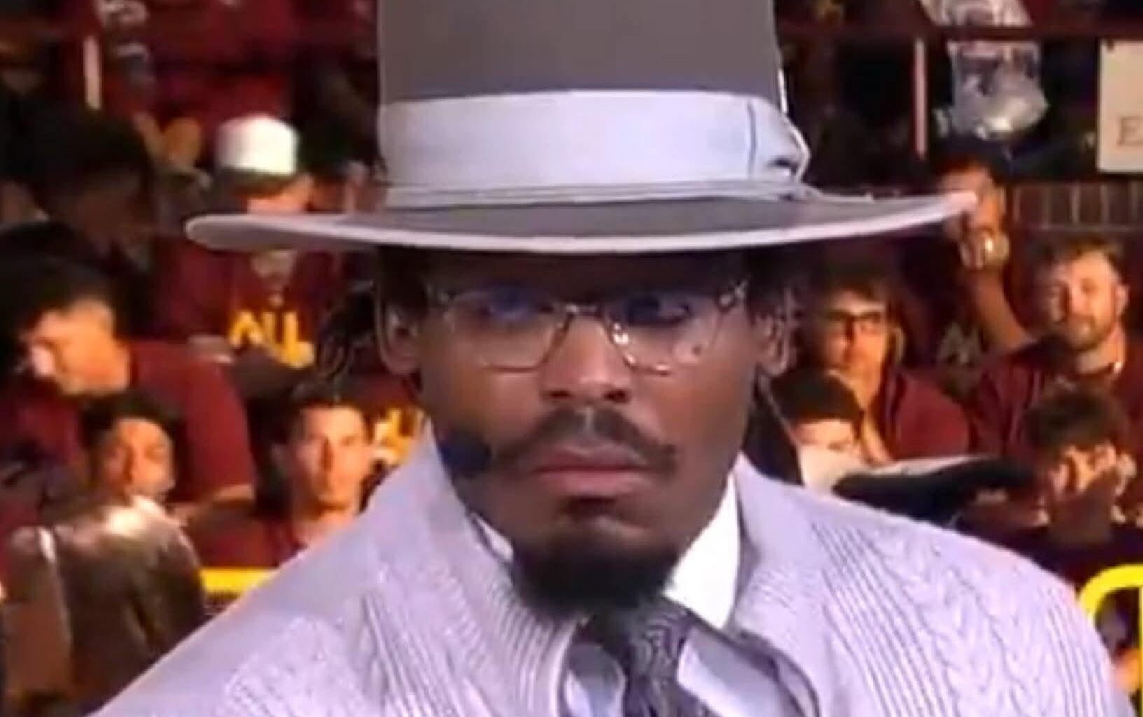 He's actually the mad hatter.