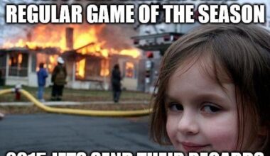 Only thing giving me hope this season is the potential for the Bills to miss the playoffs