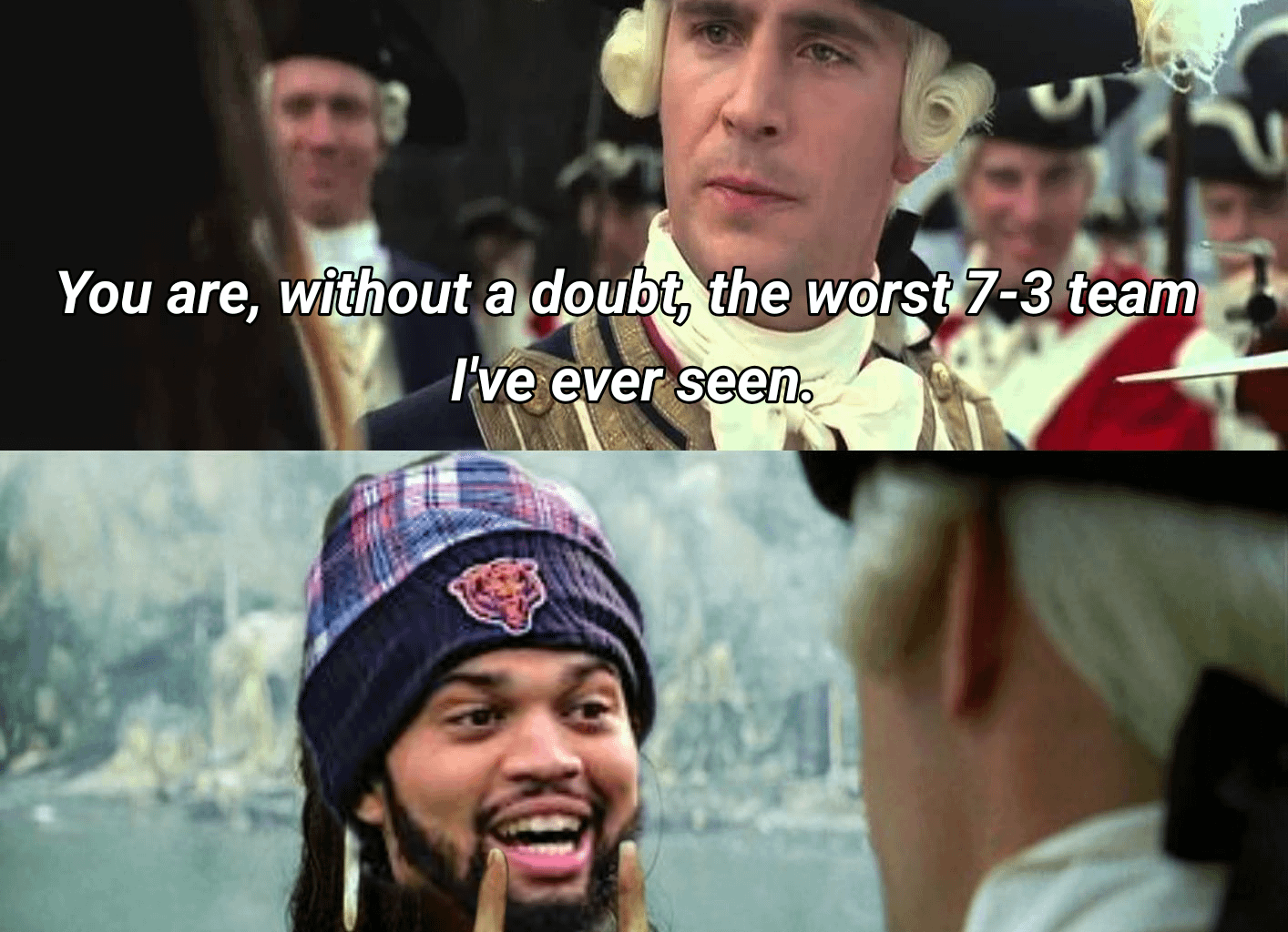 Our record is what it is.