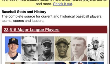 Who’s your favorite player on Baseball Reference’s featured page today? Mine is either Tim Lincecum, or Tim Lincecum with different hair.