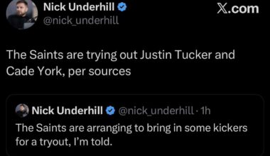 Blake Grupe is so bad that the Saints are bringing in the Deshaun Watson of kickers!!!