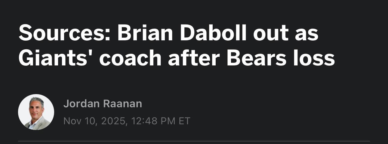 Brian Daboll fired.. damn autocorrect!