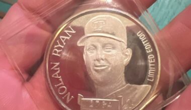 Nolan Ryan limited edition coins